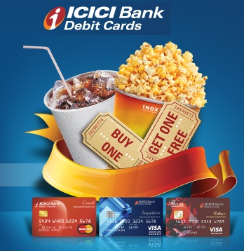 India Desire : Inox ICICI Bank Cards Offer: Buy One Get One Free Inox Movie Ticket Using ICICI Bank Debit Cards